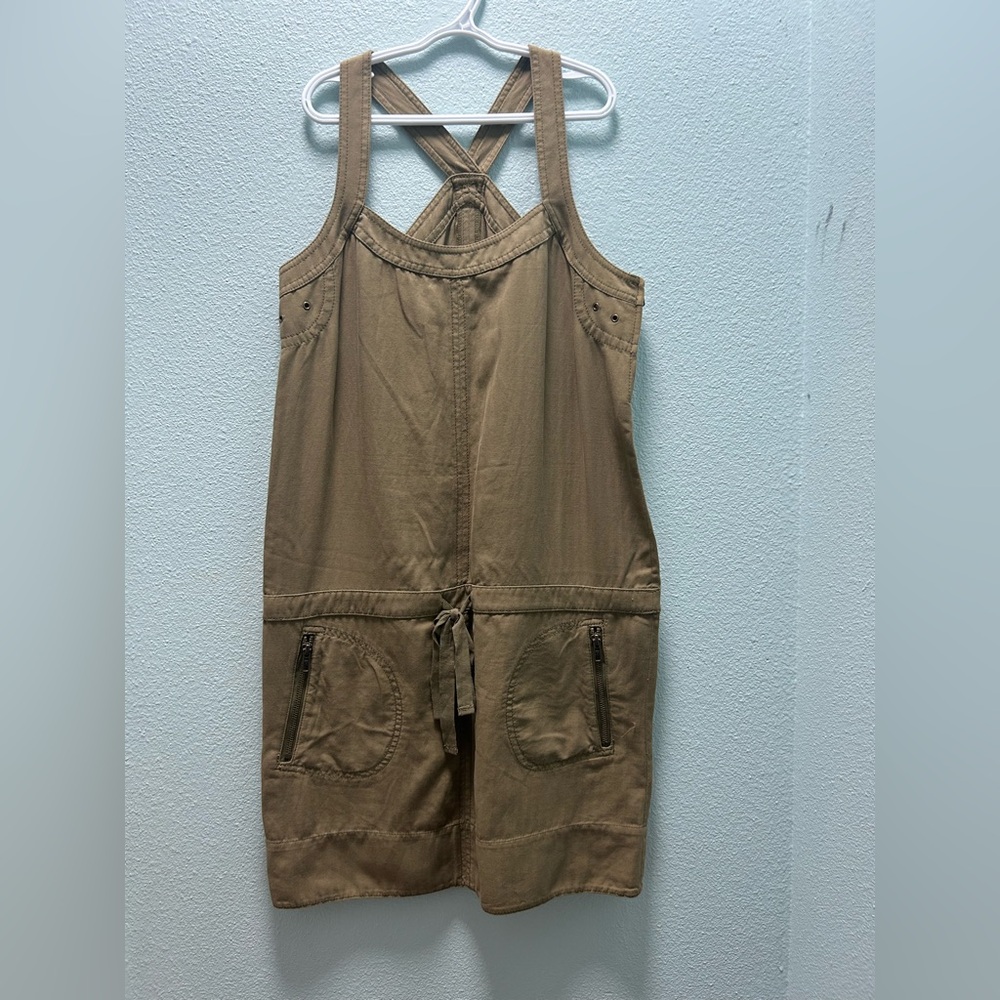 NWOT Juicy Couture Olive Green mini dress. Size Small